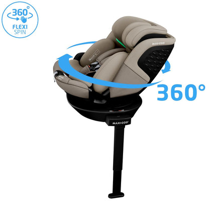 Maxi-Cosi Emerald S i-Size 360° Car Seat 0–12 Yrs | Tonal Truffle