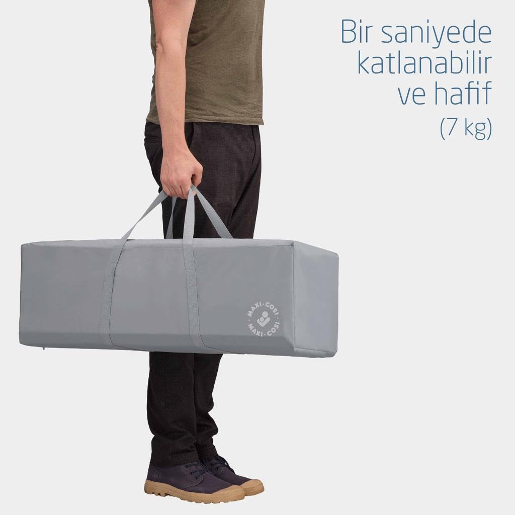 Maxi-Cosi Swift 3-in-1 Travel Cot & Playpen 0–3.5Y 15kg Beyond Grey