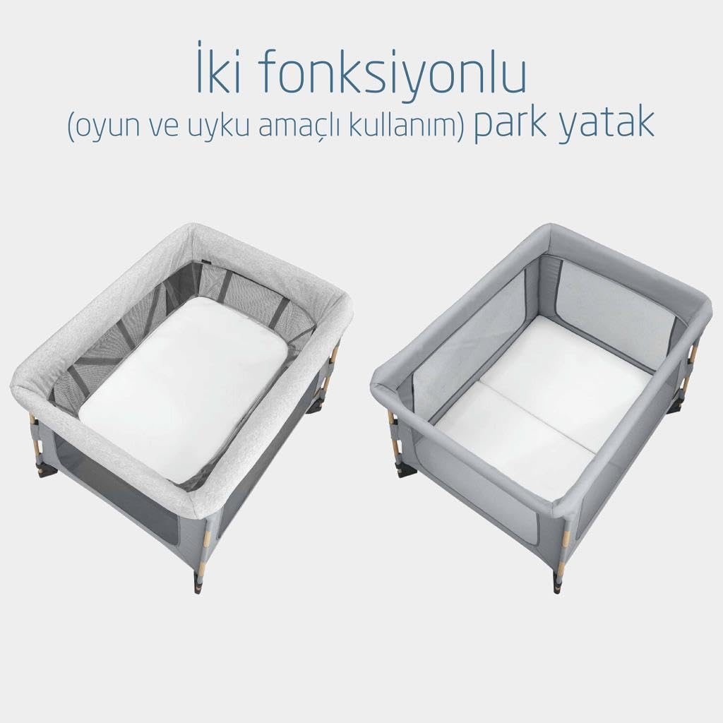 Maxi-Cosi Swift 3-in-1 Travel Cot & Playpen 0–3.5Y 15kg Beyond Grey