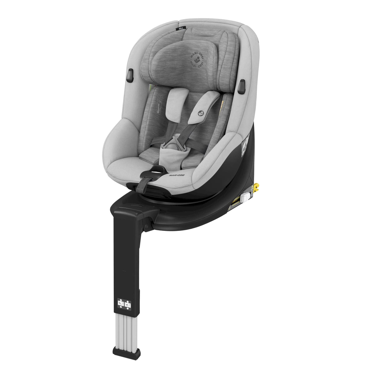Maxi-Cosi Mica i-Size 360° Car Seat 0–4 Yrs ISOFIX | Authentic Grey