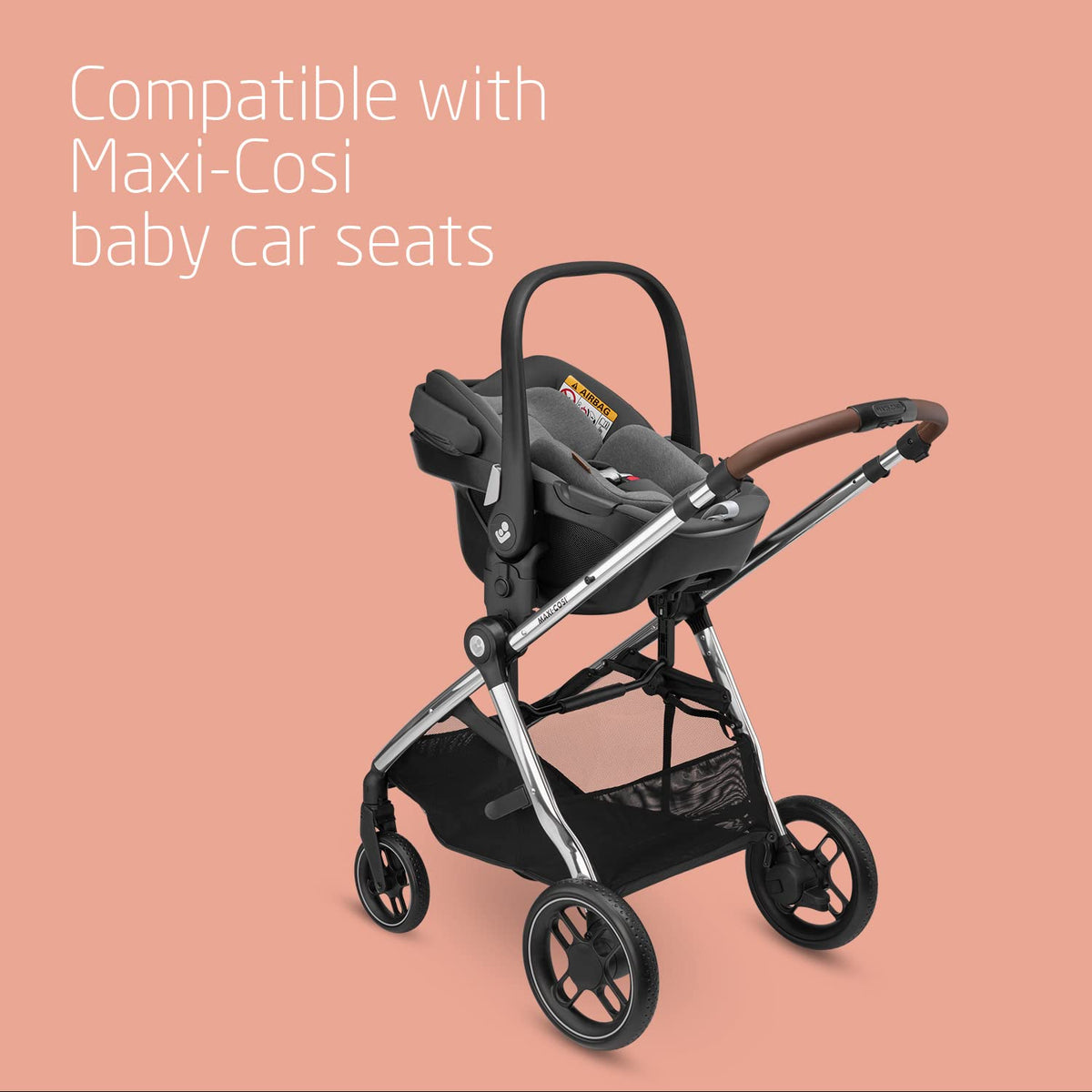 Maxi-Cosi Zelia 3 Luxe 2-in-1 Travel System 0–4Y Twillic Grey