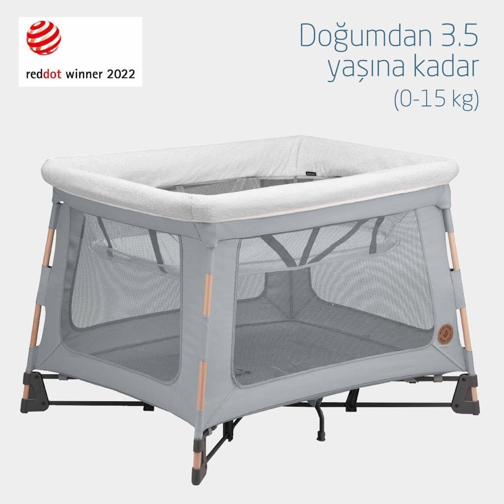 Maxi-Cosi Swift 3-in-1 Travel Cot & Playpen 0–3.5Y 15kg Beyond Grey