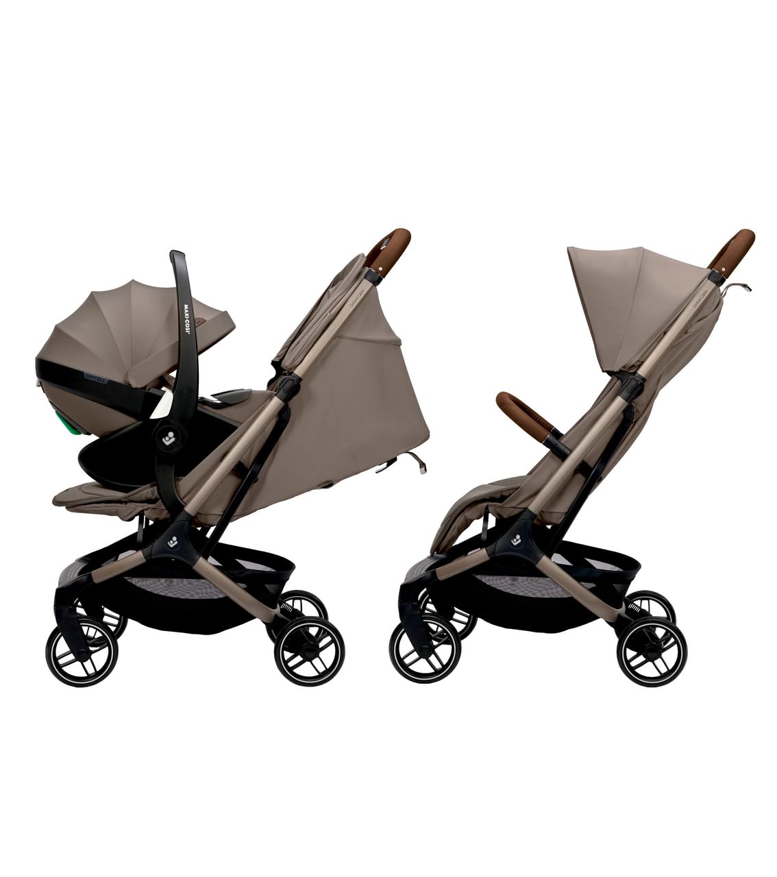 Maxi-Cosi Oxford Cabin Travel Stroller 0–4 Yrs Lie-Flat | Oak Truffle