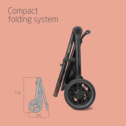Maxi-Cosi Zelia S Trio 3-in-1 Travel System with Car Seat 0–4Y Grey