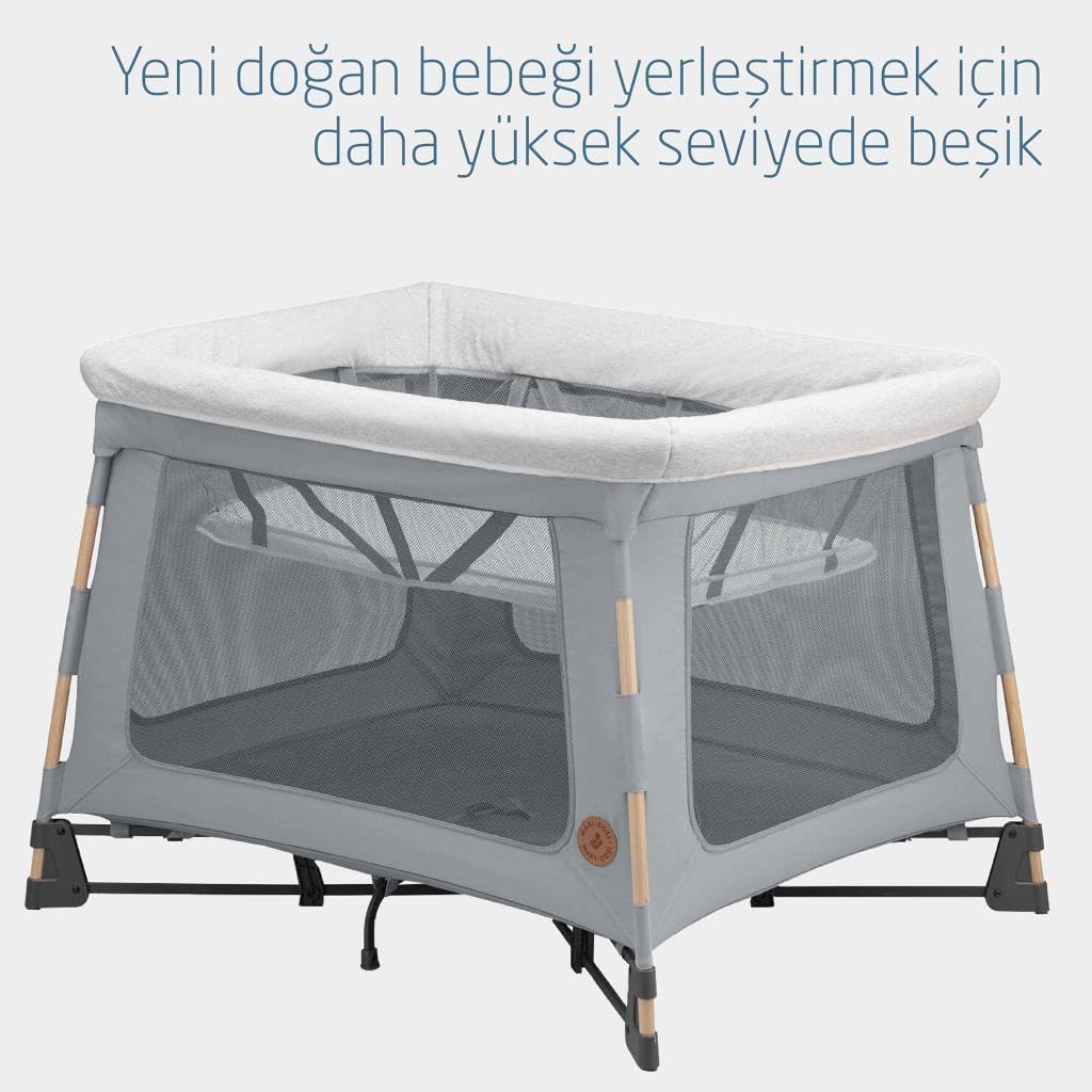 Maxi-Cosi Swift 3-in-1 Travel Cot & Playpen 0–3.5Y 15kg Beyond Grey