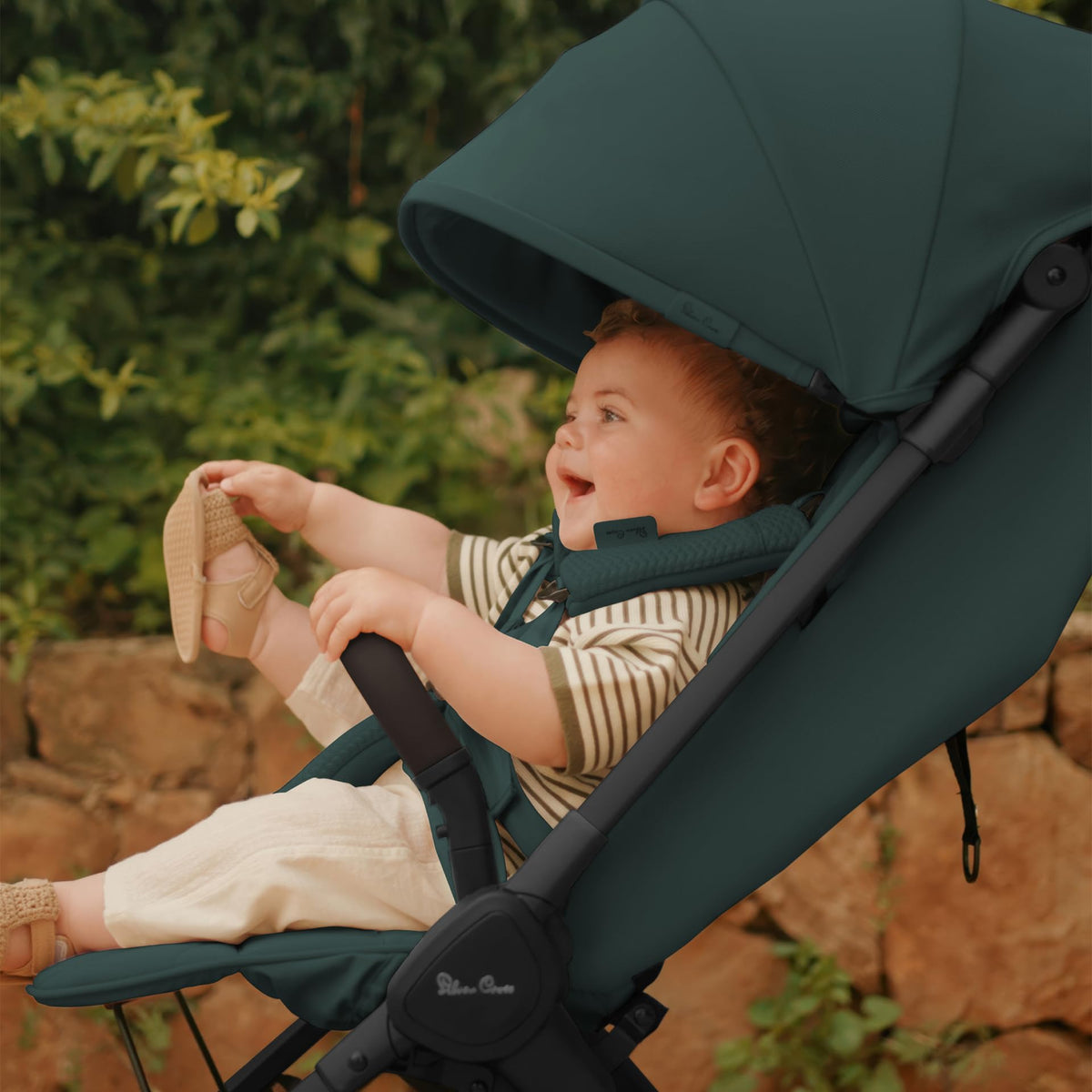 Silver Cross Clic 2 Compact Stroller & Travel Bag – Conifer
