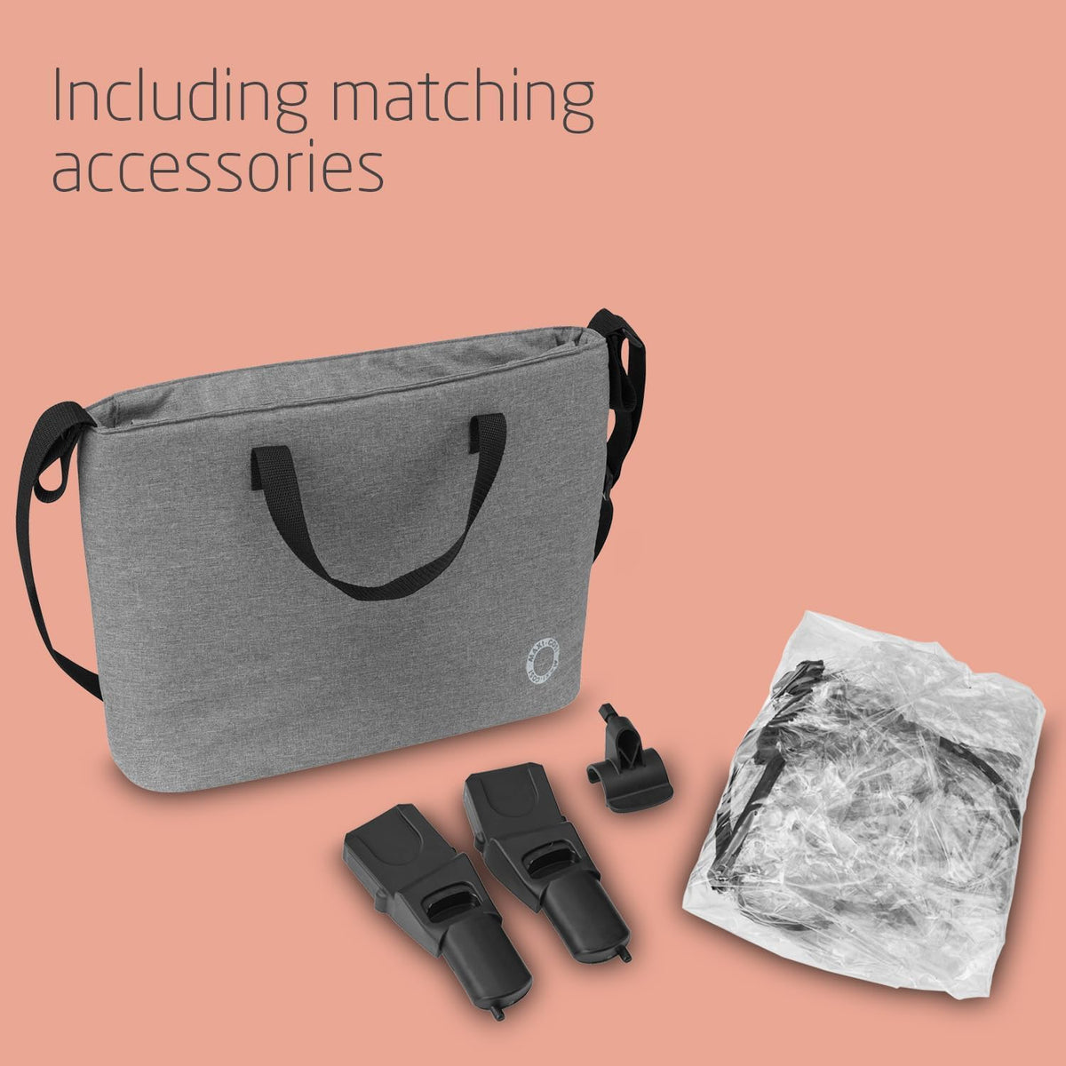 Maxi-Cosi Zelia S Trio 3-in-1 Travel System with Car Seat 0–4Y Grey