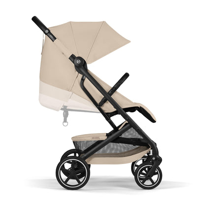 CYBEX BEEZY Pushchair – Birth to 22kg, Compact Fold, Almond Beige