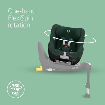 Maxi-Cosi Pearl 360 i-Size Baby Car Seat 3M–4Y Authentic Green