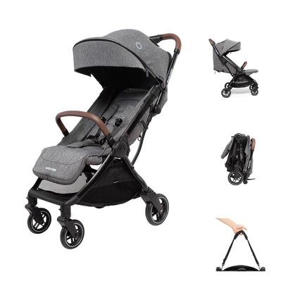 Maxi-Cosi Eva3 Lightweight Baby Stroller 0–4 Yrs | Select Grey