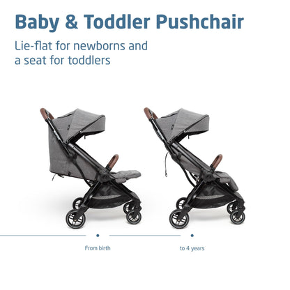 Maxi-Cosi Eva3 Lightweight Baby Stroller 0–4 Yrs | Select Grey