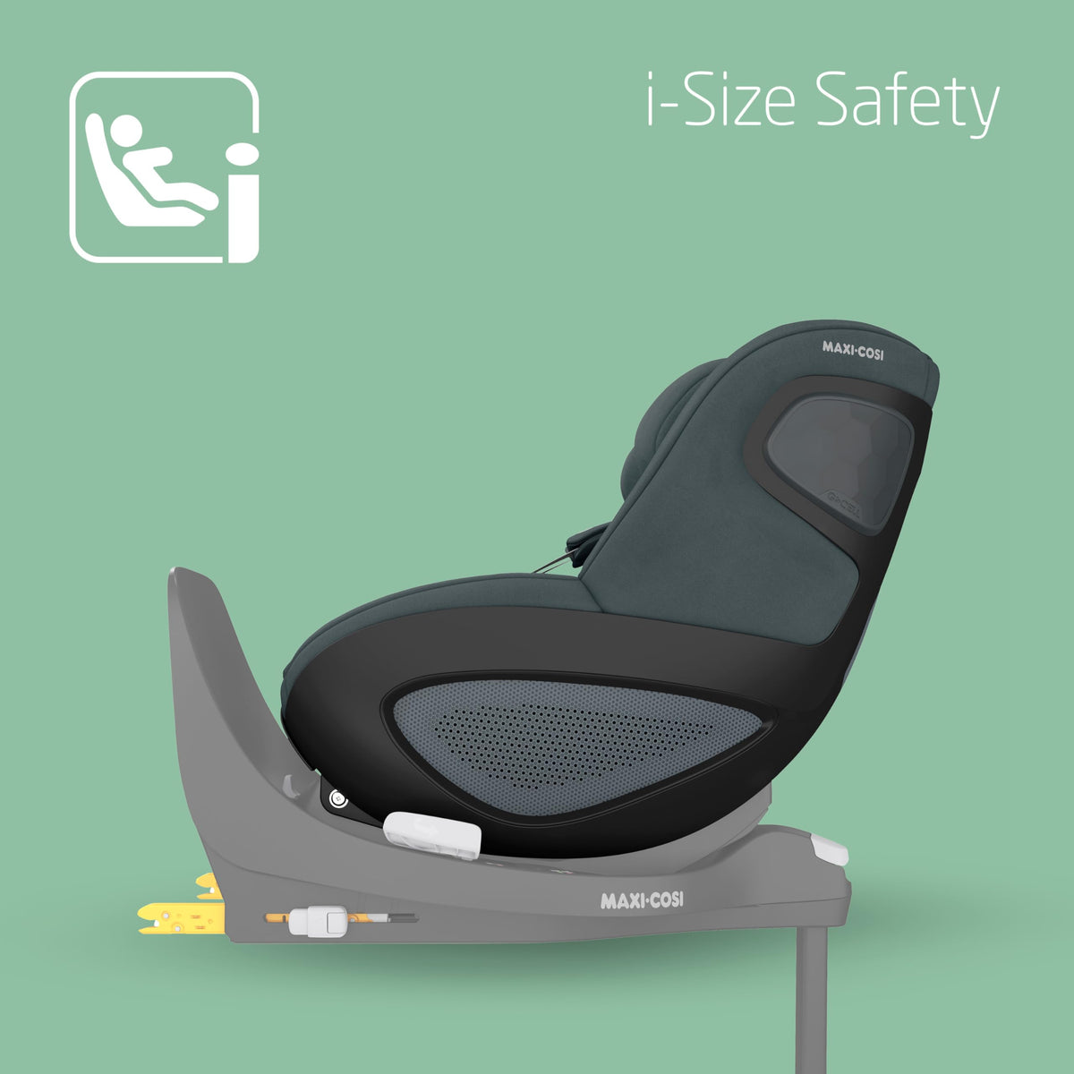 Maxi-Cosi Pearl 360 i-Size Baby Car Seat 3M–4Y Authentic Graphite