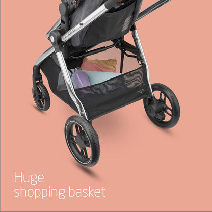 Maxi-Cosi Zelia 3 Luxe 2-in-1 Travel System 0–4Y Twillic Grey