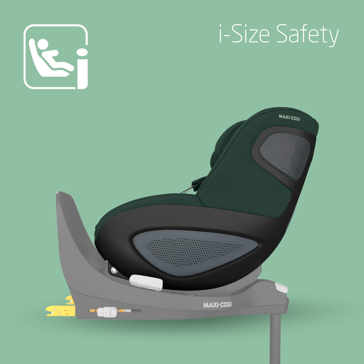 Maxi-Cosi Pearl 360 i-Size Baby Car Seat 3M–4Y Authentic Green