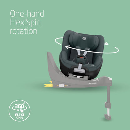 Maxi-Cosi Pearl 360 i-Size Baby Car Seat 3M–4Y Authentic Graphite