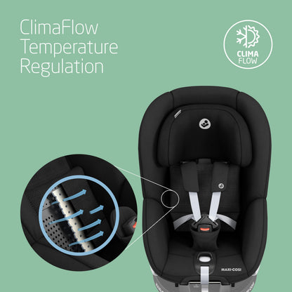 Maxi-Cosi Pearl 360 i-Size Baby Car Seat 3M–4Y Authentic Black