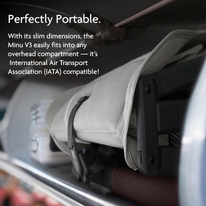 UPPAbaby MINU V3 Lightweight Travel Stroller – Greyson
