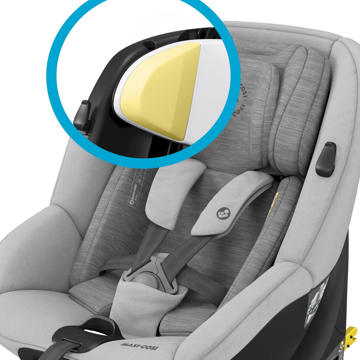 Maxi-Cosi Mica i-Size 360° Car Seat 0–4 Yrs ISOFIX | Authentic Grey