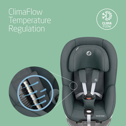 Maxi-Cosi Pearl 360 i-Size Baby Car Seat 3M–4Y Authentic Graphite