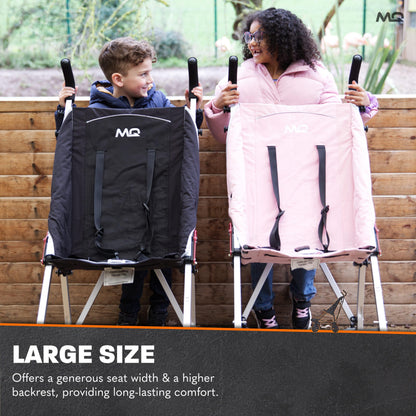 MobiQuip XL Special Needs Disability Pushchair up to 50kg Black