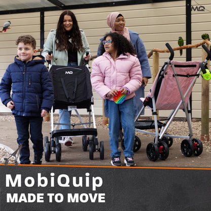 MobiQuip XL Special Needs Disability Pushchair up to 50kg Black